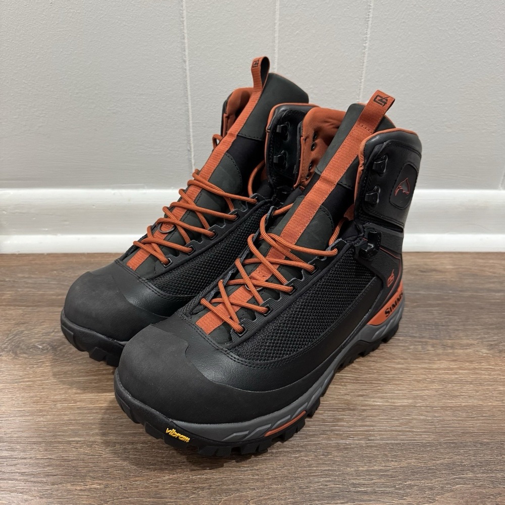 Simms G4 Pro Powerlock Wading Boots Men's Sz 12 Fly Fishing Wading Outdoor